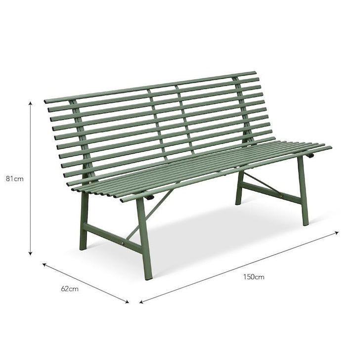 Richmond Bench - Thistle Green7 - Duck Barn Interiors