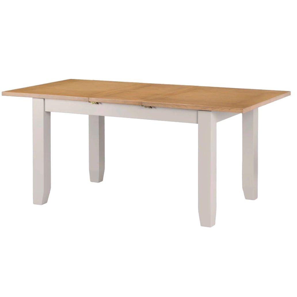 Richmond Elephant Grey Extending Dining Table1 - Duck Barn Interiors