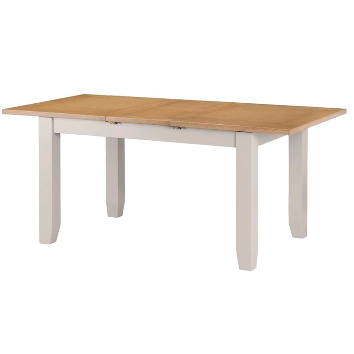 Richmond Elephant Grey Extending Dining Table1 - Duck Barn Interiors