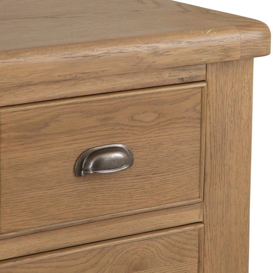 Rusper Oak 2 Over 3 Chest of Drawers9 - Duck Barn Interiors