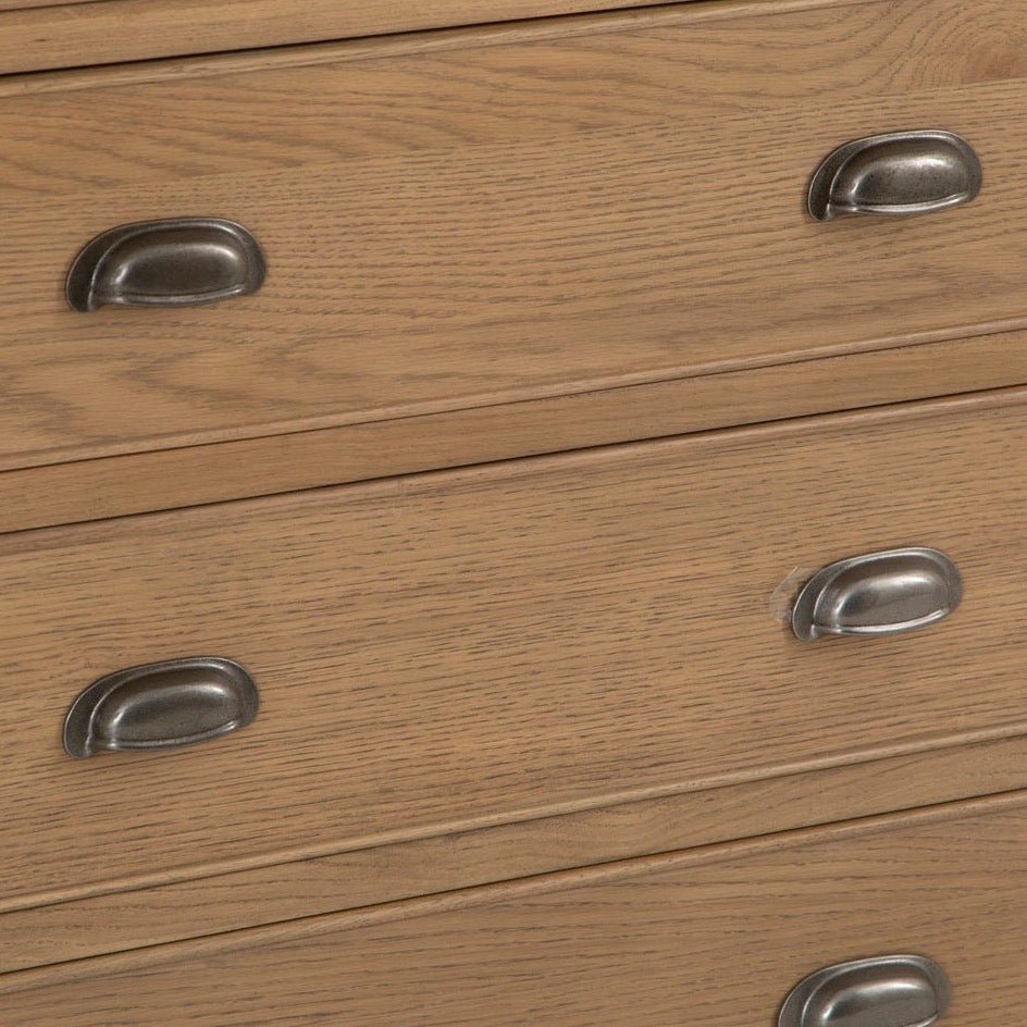 Rusper Oak 2 Over 3 Chest of Drawers7 - Duck Barn Interiors