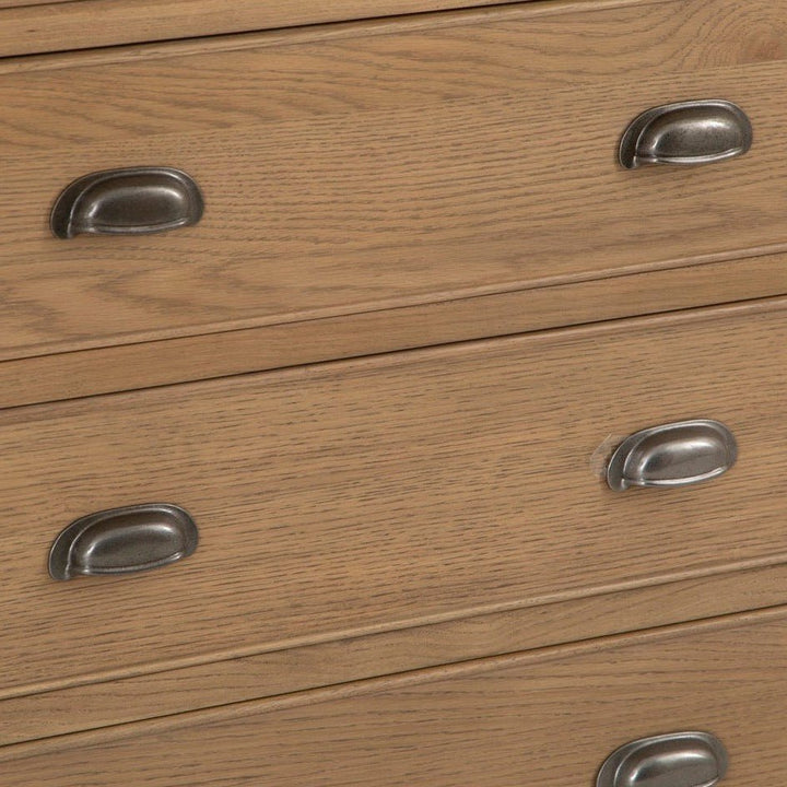Rusper Oak 2 Over 3 Chest of Drawers7 - Duck Barn Interiors