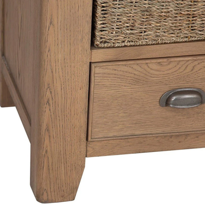 Rusper Oak Double Larder Unit11 - Duck Barn Interiors
