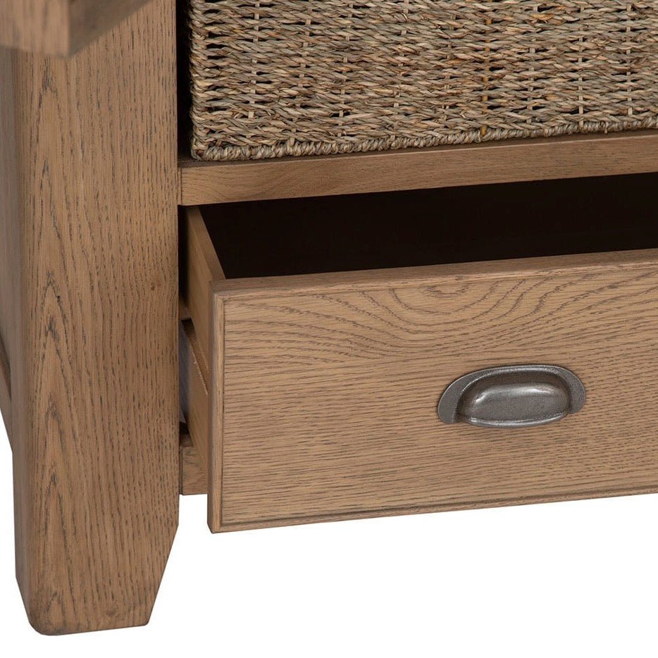 Rusper Oak Double Larder Unit5 - Duck Barn Interiors