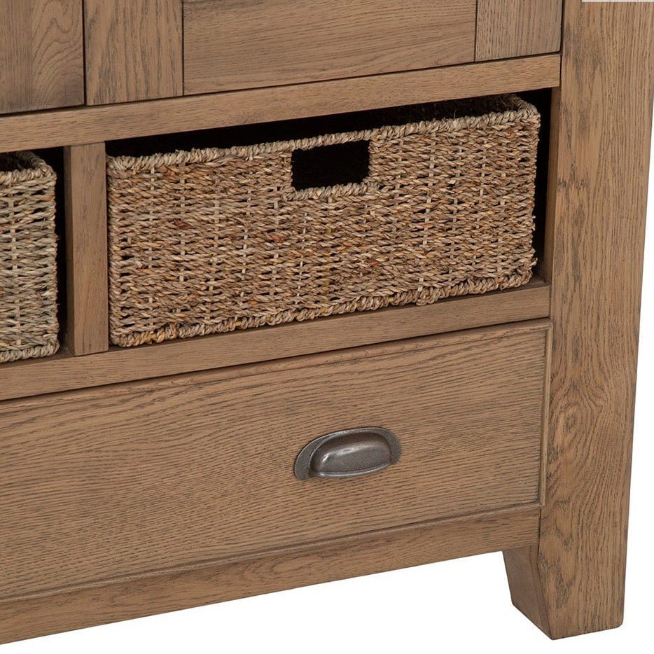 Rusper Oak Double Larder Unit9 - Duck Barn Interiors