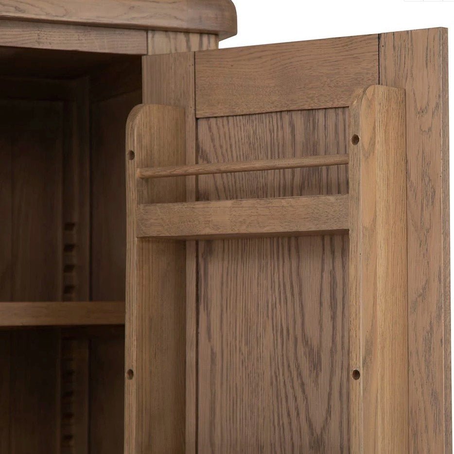 Rusper Oak Double Larder Unit7 - Duck Barn Interiors