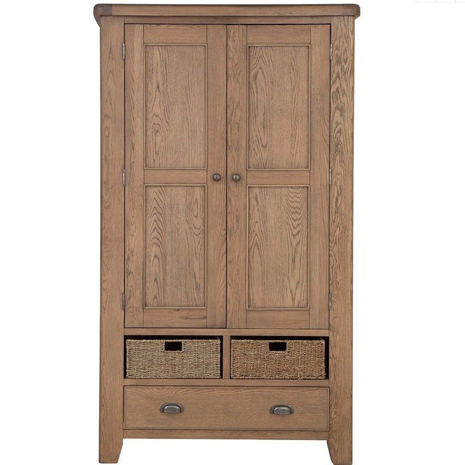 Rusper Oak Double Larder Unit4 - Duck Barn Interiors