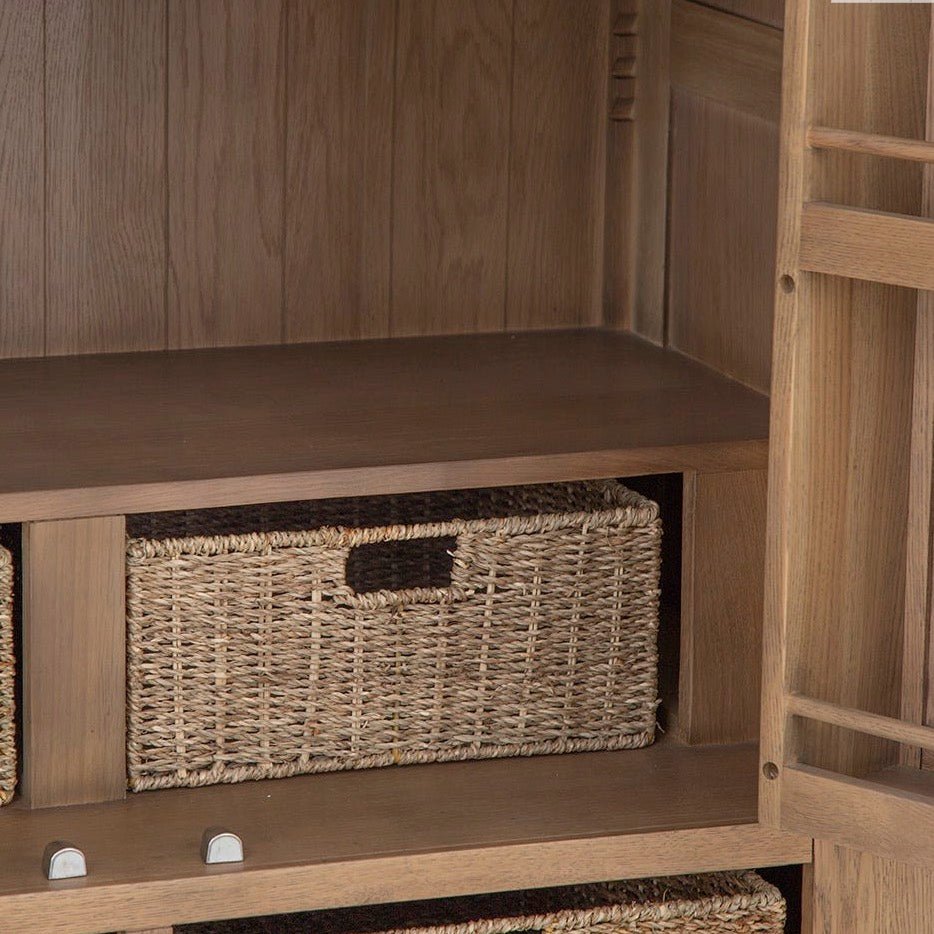 Rusper Oak Double Larder Unit8 - Duck Barn Interiors