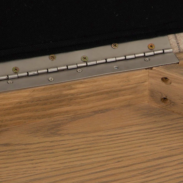 Rusper Oak Dressing Table Stool6 - Duck Barn Interiors