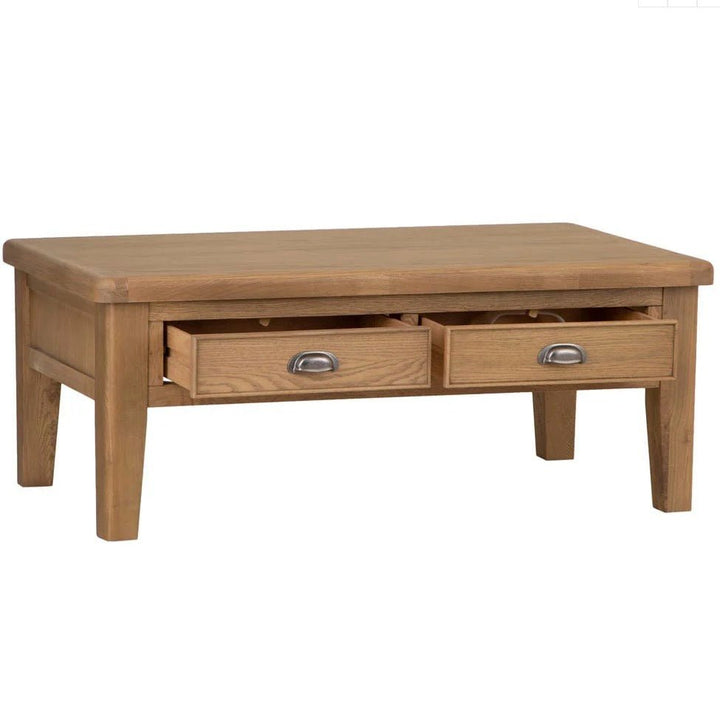 Rusper Oak Large Coffee Table12 - Duck Barn Interiors