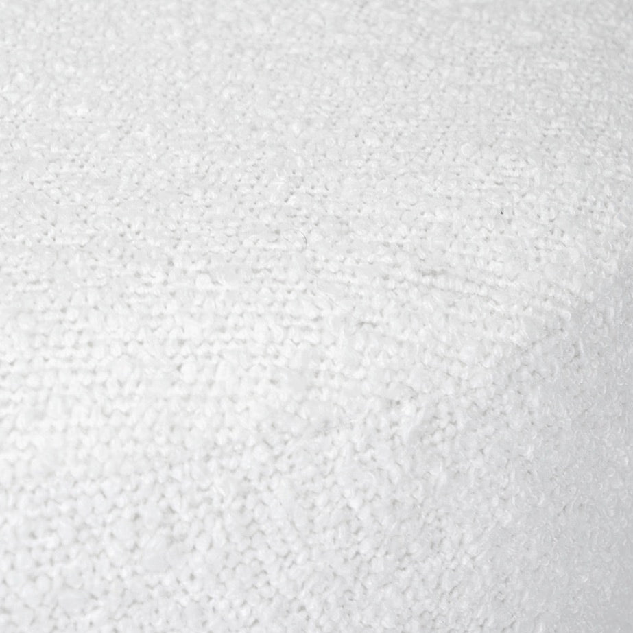 Sassari Boucle Pouffe - White5 - Duck Barn Interiors