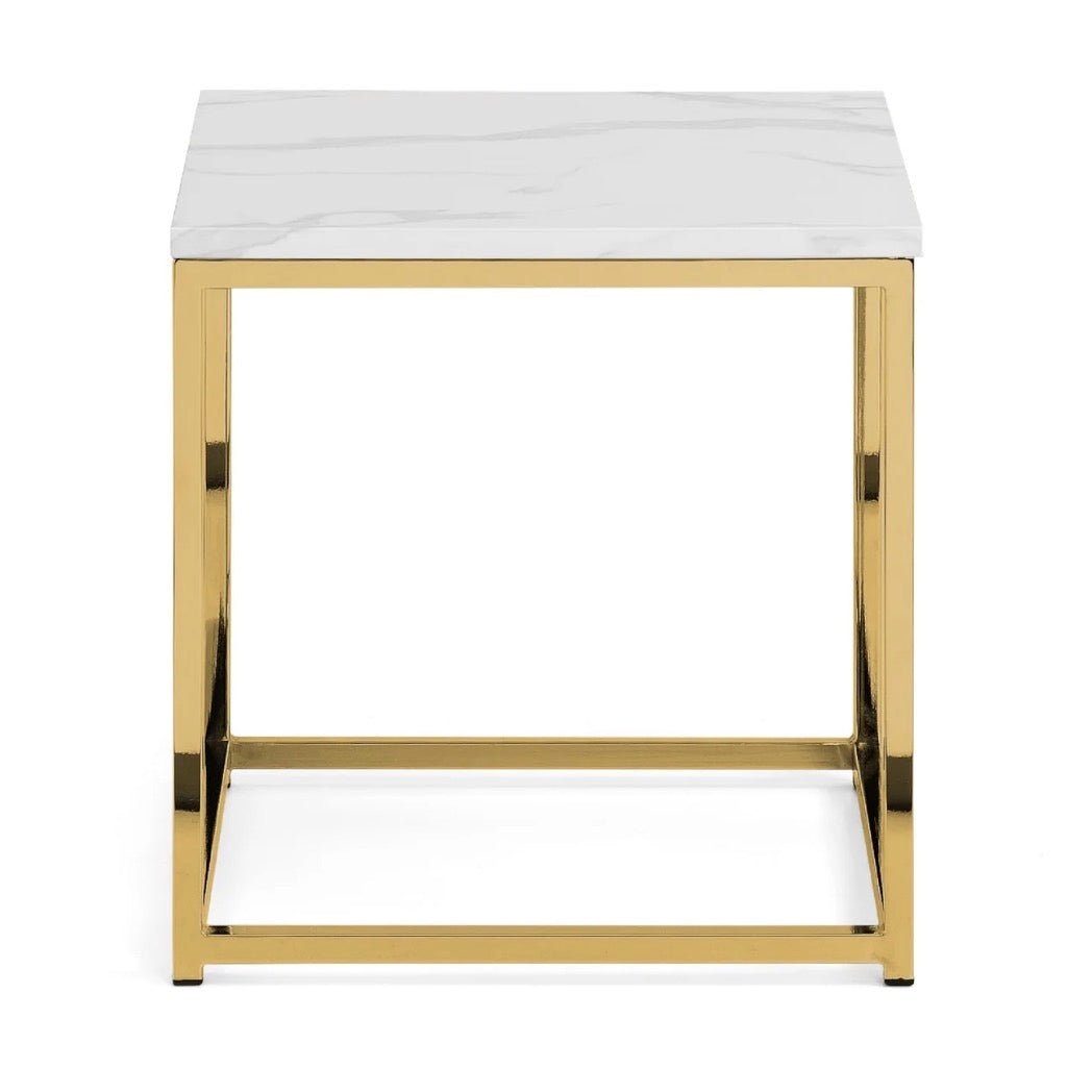 Scala Lamp Table - Gold3 - Duck Barn Interiors