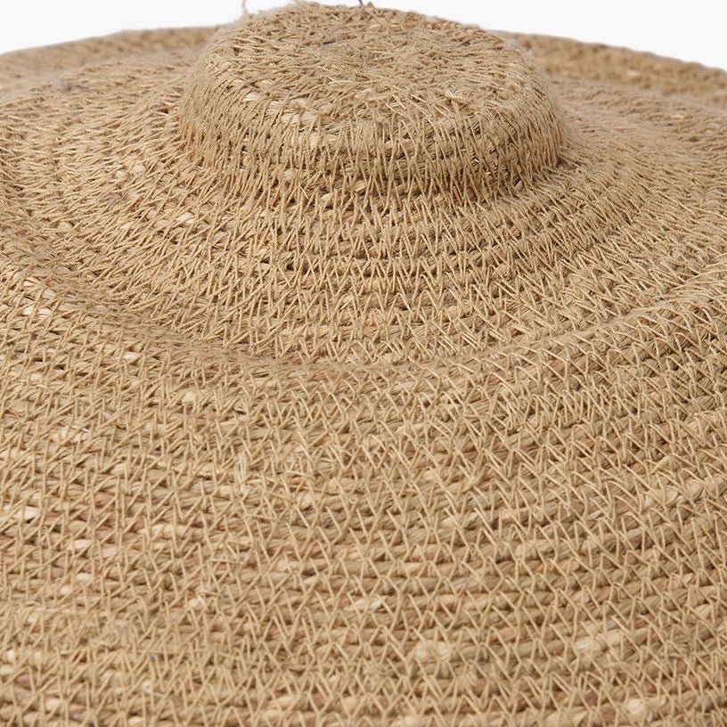 Seagrass Natural Lidded Round Basket5 - Duck Barn Interiors