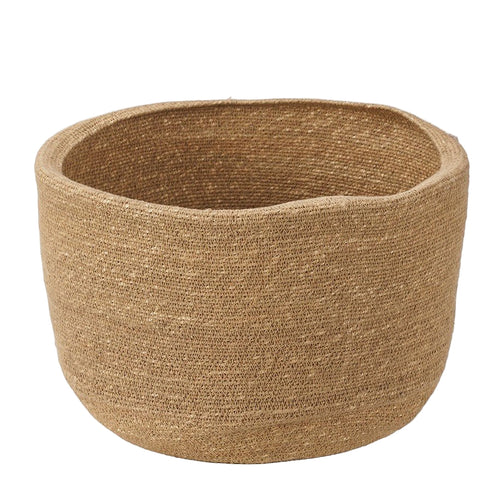 Seagrass Natural Round Basket