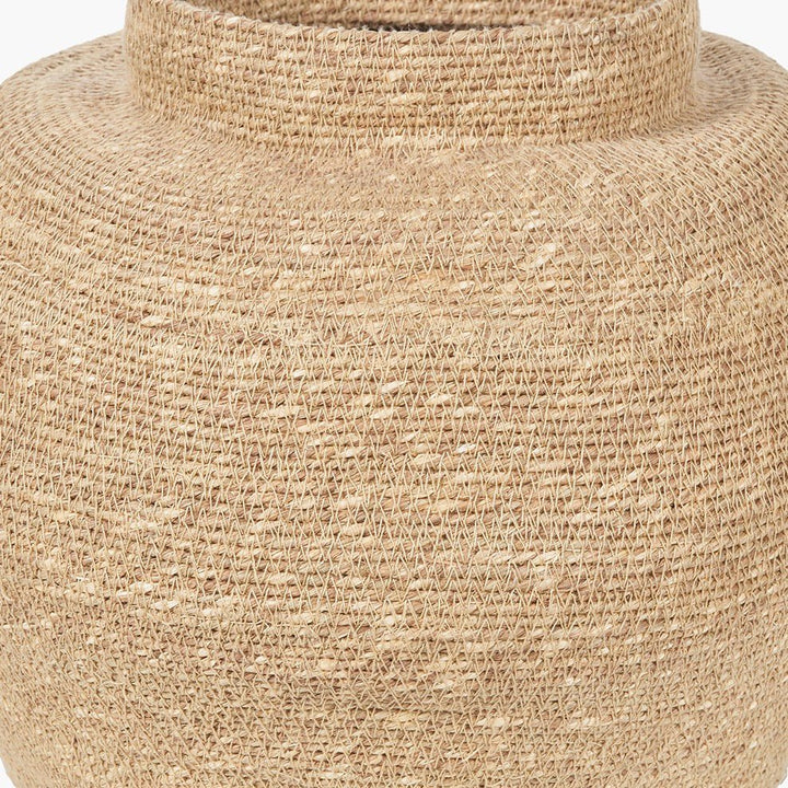 Seagrass Natural Vase Shaped Basket4 - Duck Barn Interiors