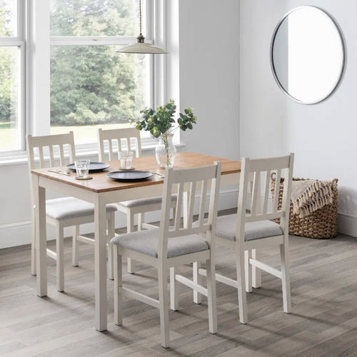 Set Of 2 Coxmoor Dining Chairs - Ivory