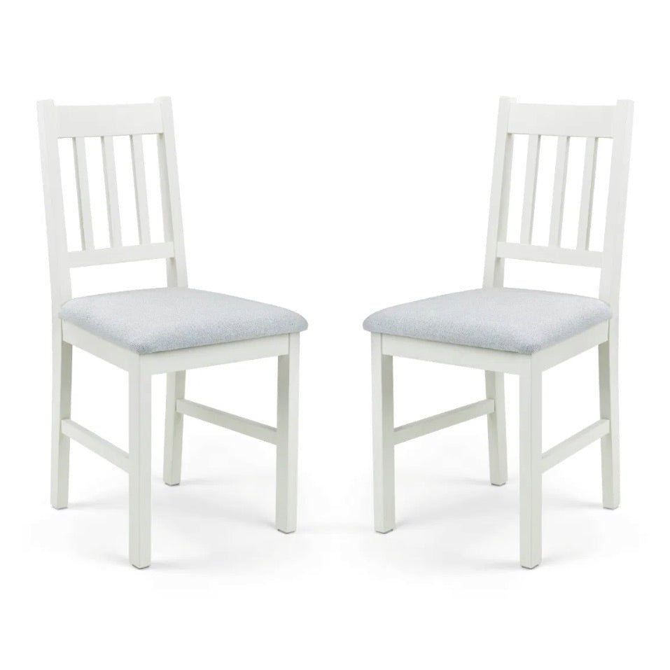 Set Of 2 Coxmoor Dining Chairs - Ivory1 - Duck Barn Interiors