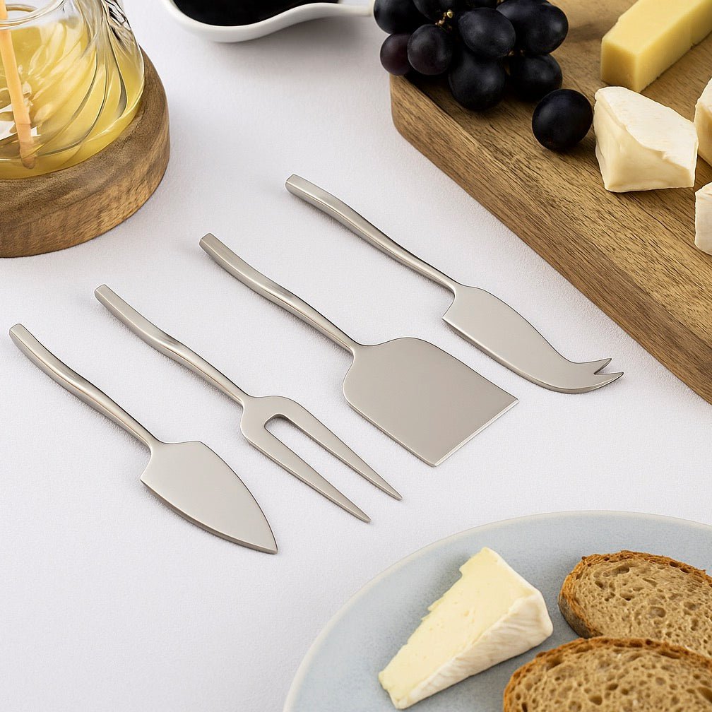 Set of 4 Cheese Knives - Gift Boxed1 - Duck Barn Interiors