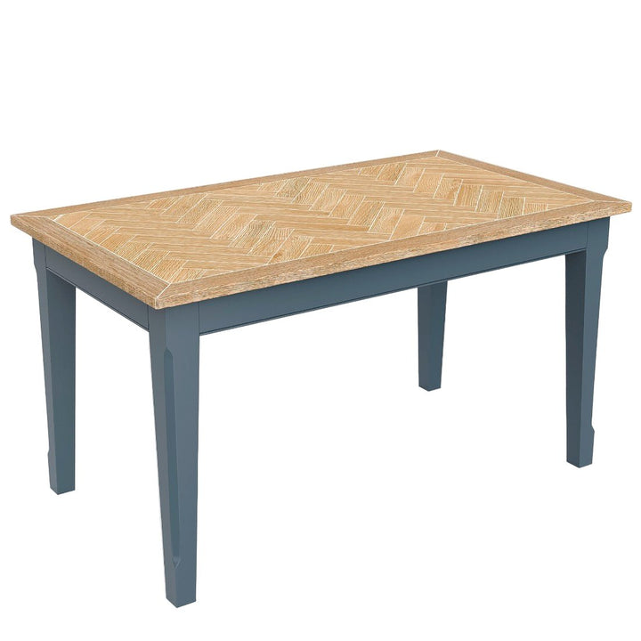 Signature Blue Dining Table1 - Duck Barn Interiors