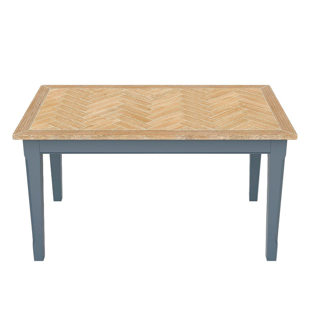 Signature Blue Dining Table2 - Duck Barn Interiors
