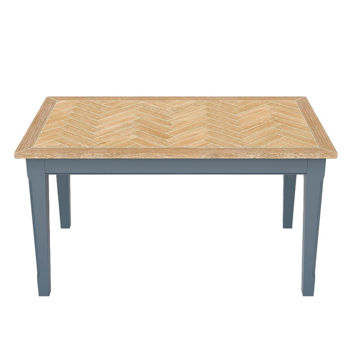 Signature Blue Dining Table2 - Duck Barn Interiors