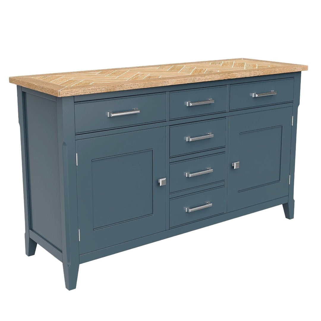 Signature Blue Large Sideboard1 - Duck Barn Interiors