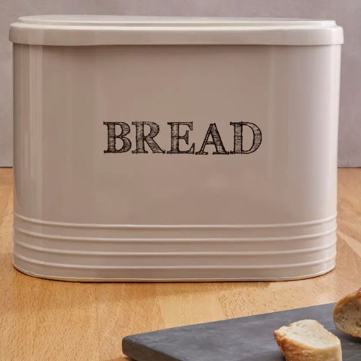 Sketch Oval Bread Bin2 - Duck Barn Interiors