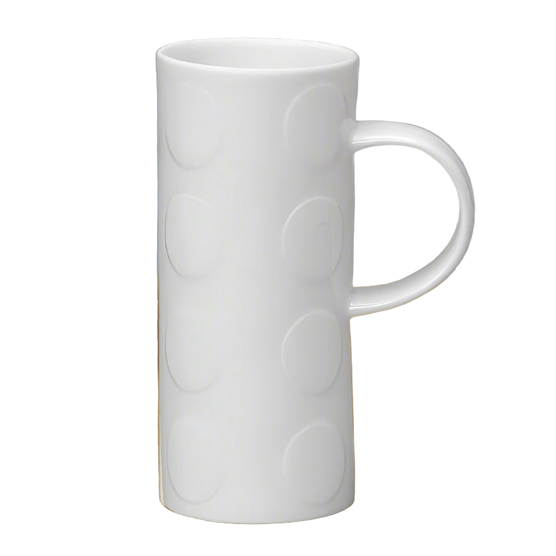 Skinny Spot White Bone China Mug1 - Duck Barn Interiors
