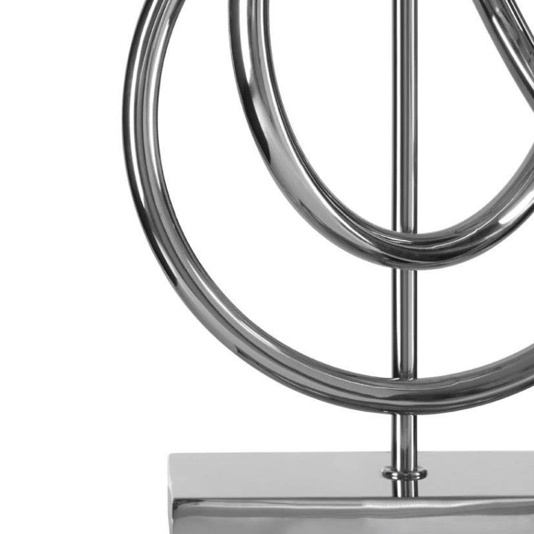 Skye Table Lamp with Banded Base & Shade3 - Duck Barn Interiors