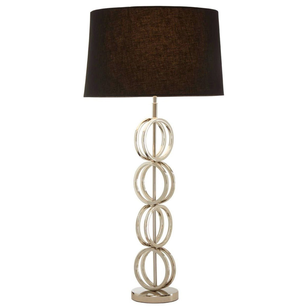 Skye Table Lamp with Multi Ring Base & Shade2 - Duck Barn Interiors
