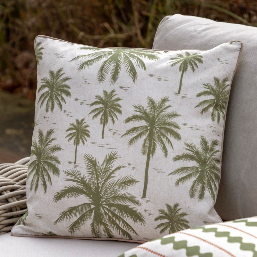 Solrise Outdoor Cushion - Olive1 - Duck Barn Interiors