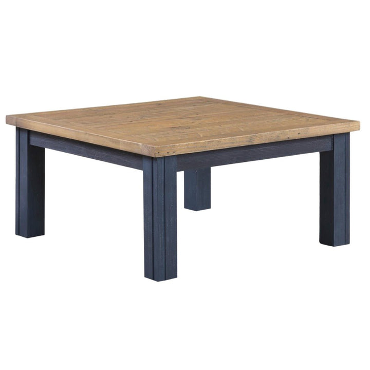 Splash of Blue Low Square Coffee Table1 - Duck Barn Interiors