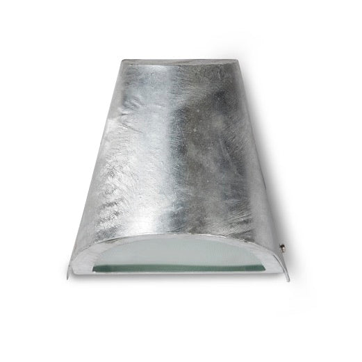 St Ives Funnel Light - Galvanised Steel3 - Duck Barn Interiors