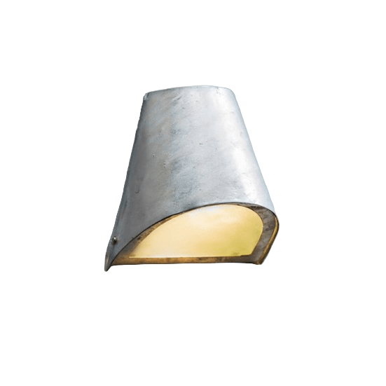 St Ives Funnel Light - Galvanised Steel1 - Duck Barn Interiors