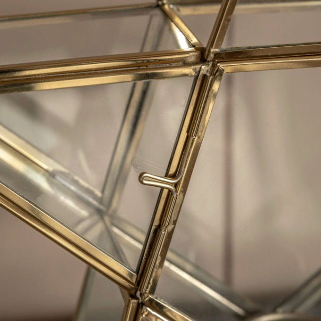 Star Tealight Holder - Gold2 - Duck Barn Interiors