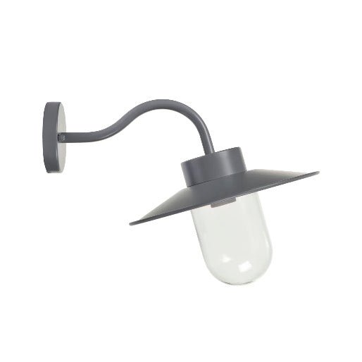 Swan Neck Light in Charcoal - Steel1 - Duck Barn Interiors