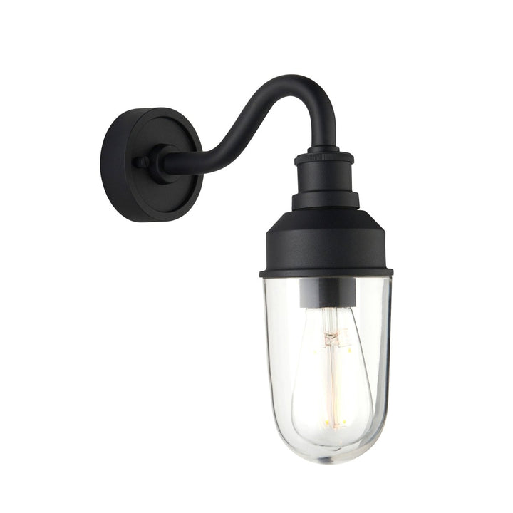 Sylvie Curved Outdoor Wall Light2 - Duck Barn Interiors