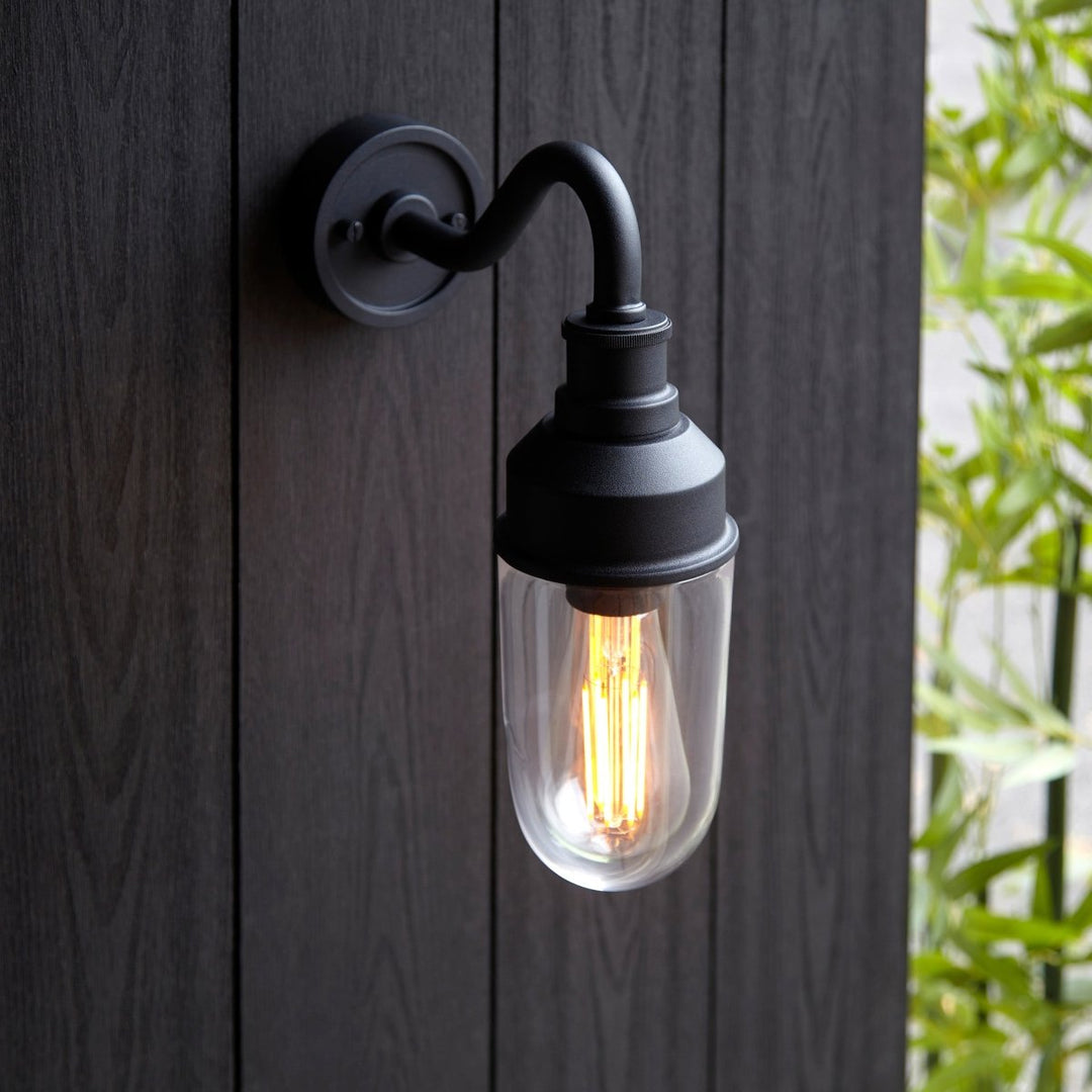 Sylvie Curved Outdoor Wall Light5 - Duck Barn Interiors