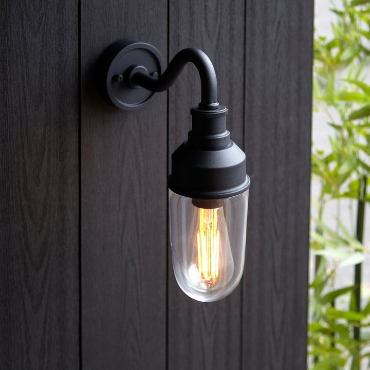 Sylvie Curved Outdoor Wall Light5 - Duck Barn Interiors