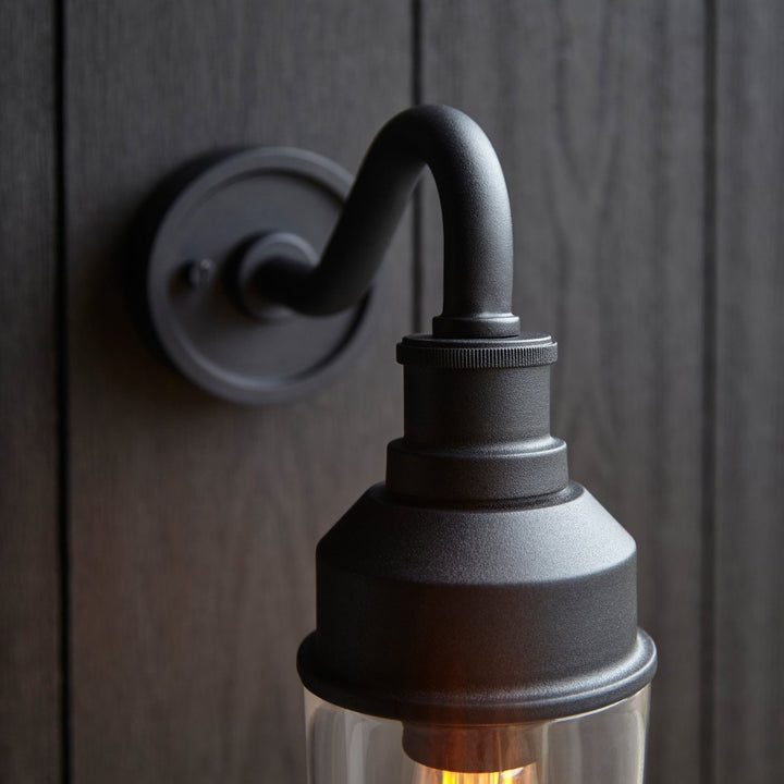 Sylvie Curved Outdoor Wall Light6 - Duck Barn Interiors