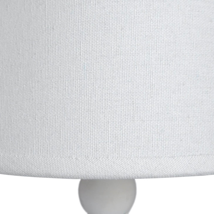 Symi White Slim Table Lamp with Linen Shade2 - Duck Barn Interiors
