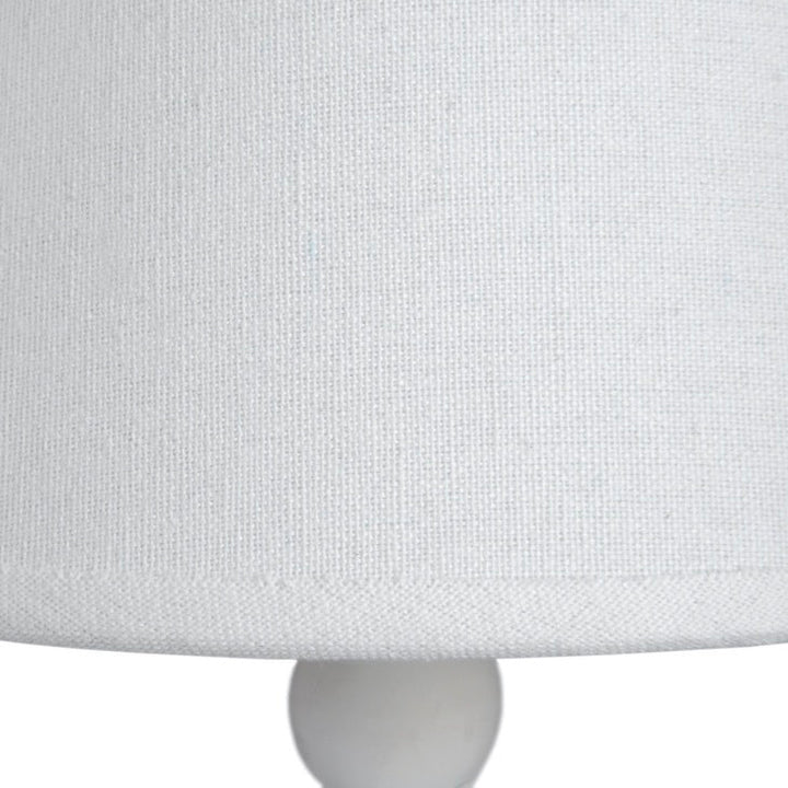 Symi White Slim Table Lamp with Linen Shade2 - Duck Barn Interiors