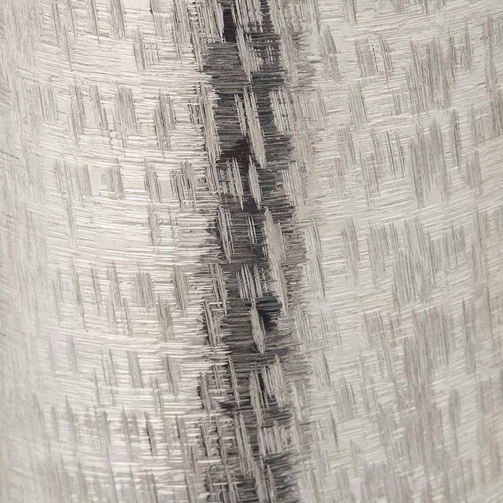 Tall Silver Metal Hammered Vase5 - Duck Barn Interiors