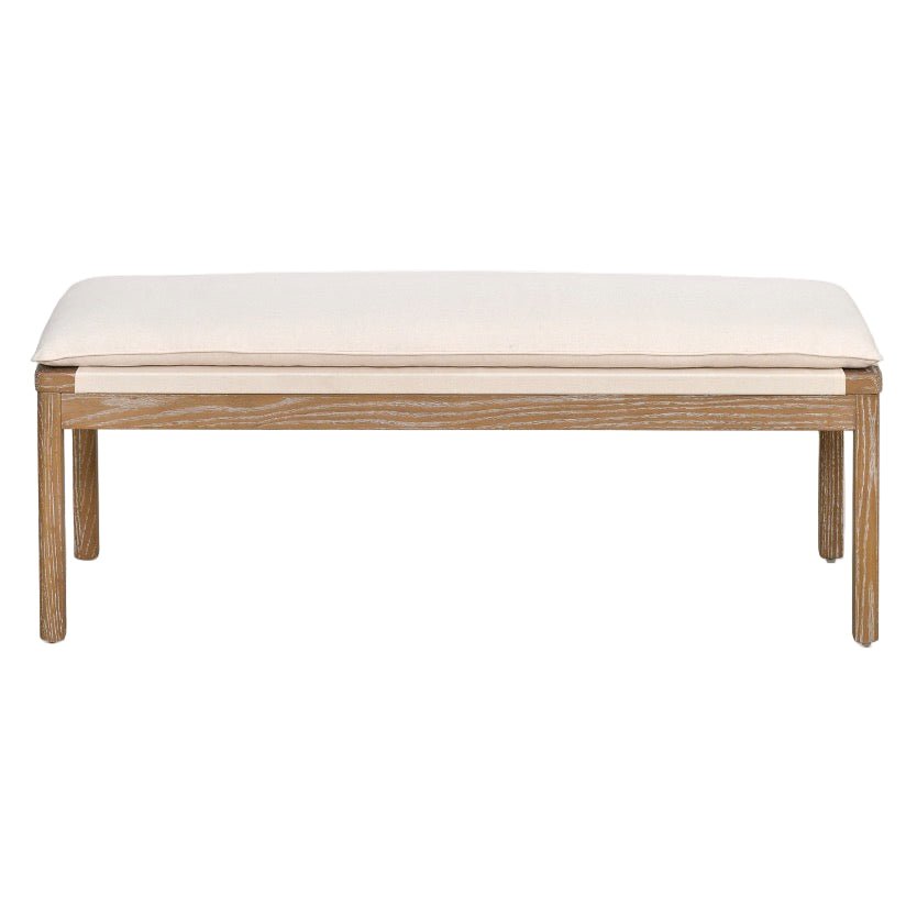 Templecombe Bench Oatmeal - Ash1 - Duck Barn Interiors