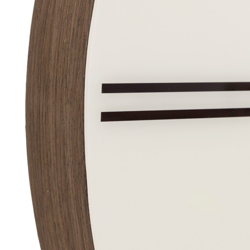 Thomas Kent Cogger Wall Clock - Walnut (60cm)7 - Duck Barn Interiors
