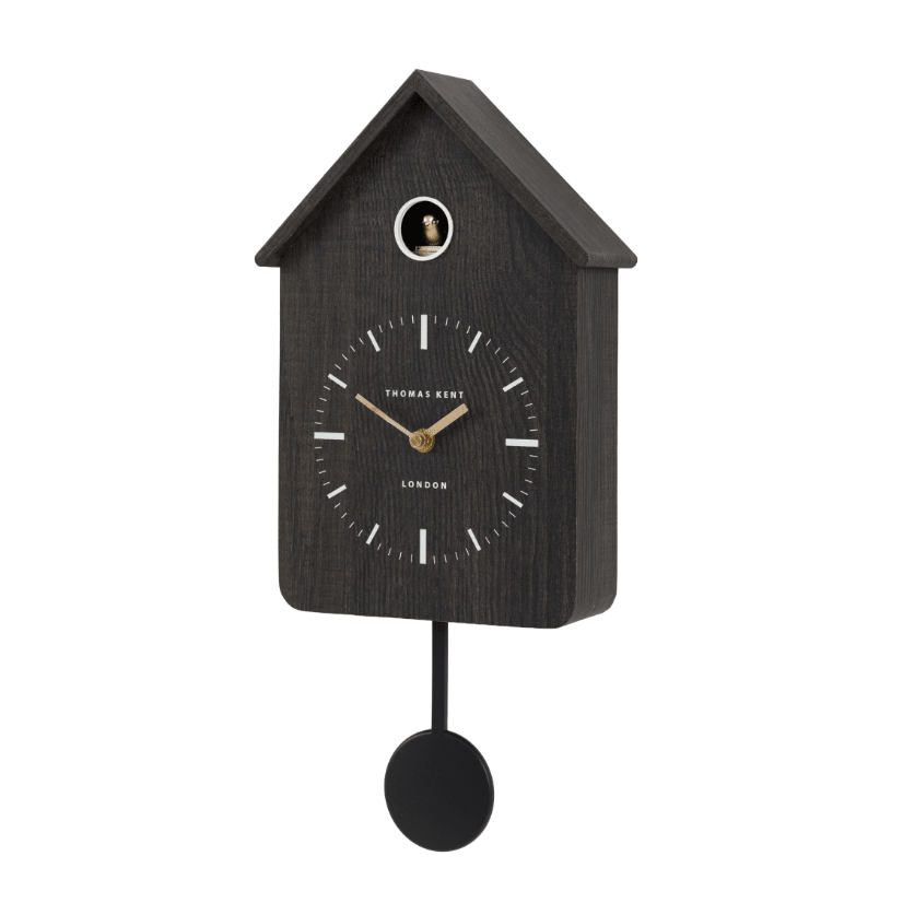 Thomas Kent Cuckoo Clock - Charcoal5 - Duck Barn Interiors