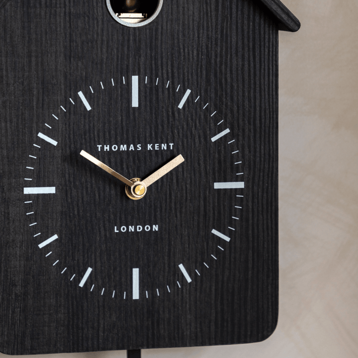 Thomas Kent Cuckoo Clock - Charcoal2 - Duck Barn Interiors