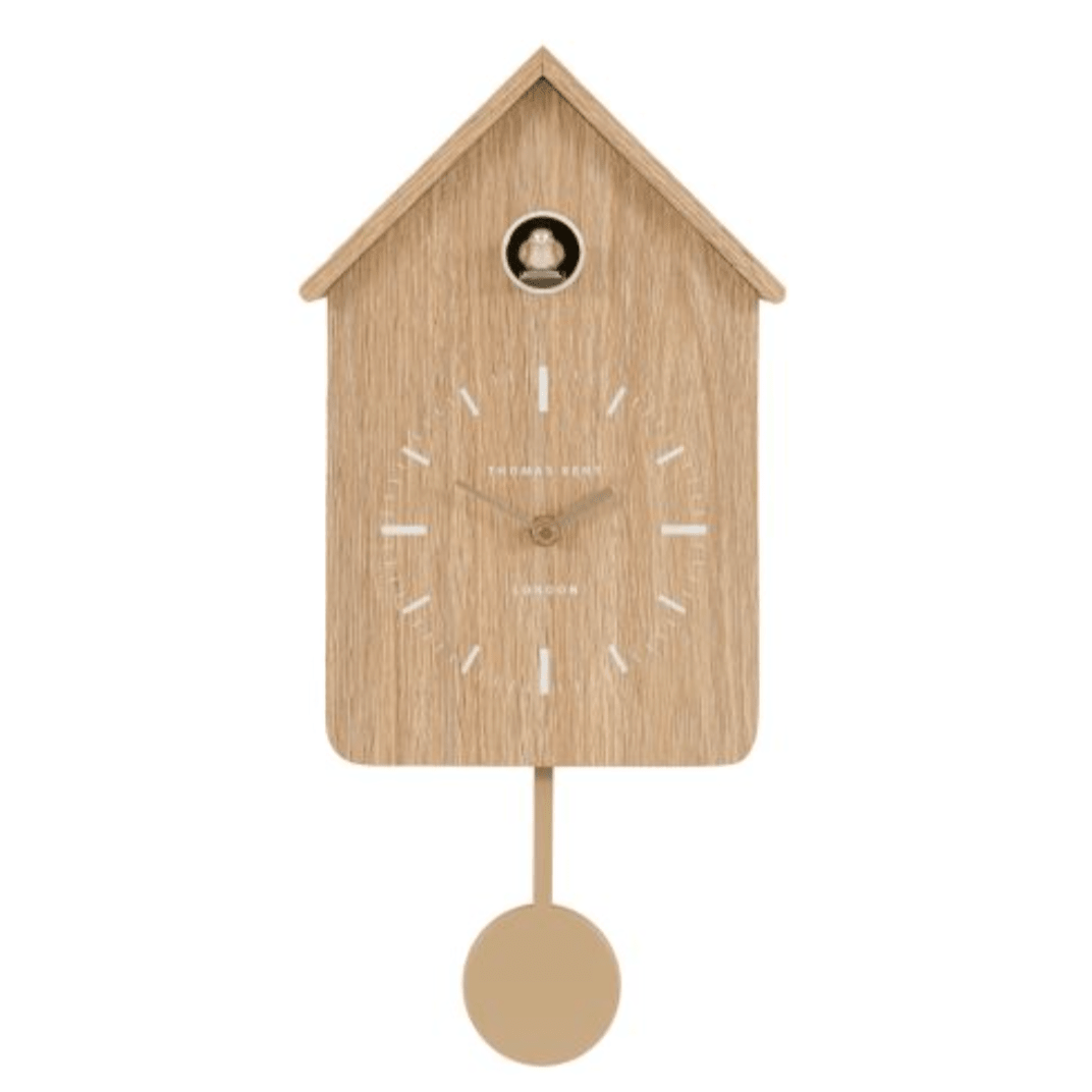 Thomas Kent Cuckoo Clock - Oak5 - Duck Barn Interiors
