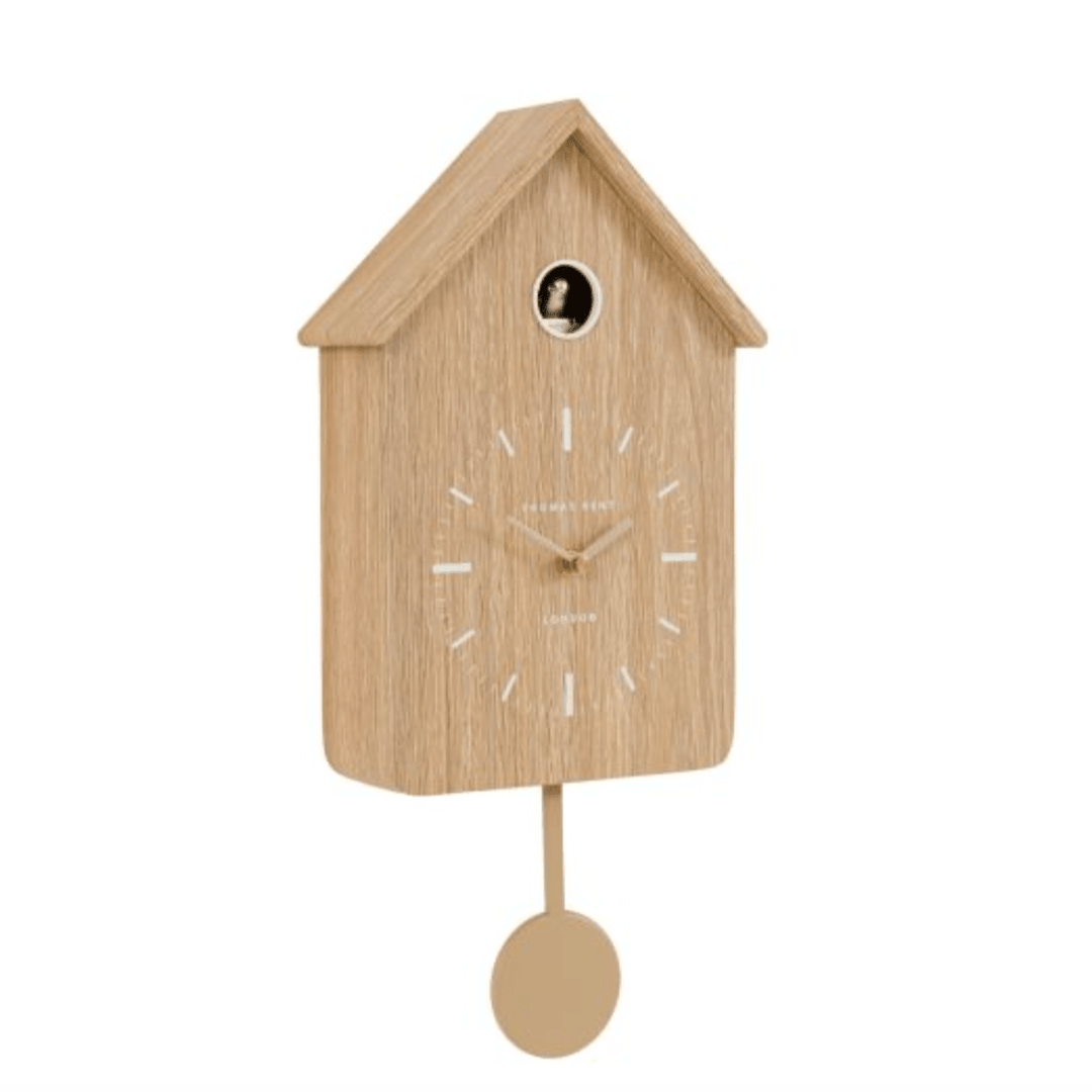 Thomas Kent Cuckoo Clock - Oak8 - Duck Barn Interiors