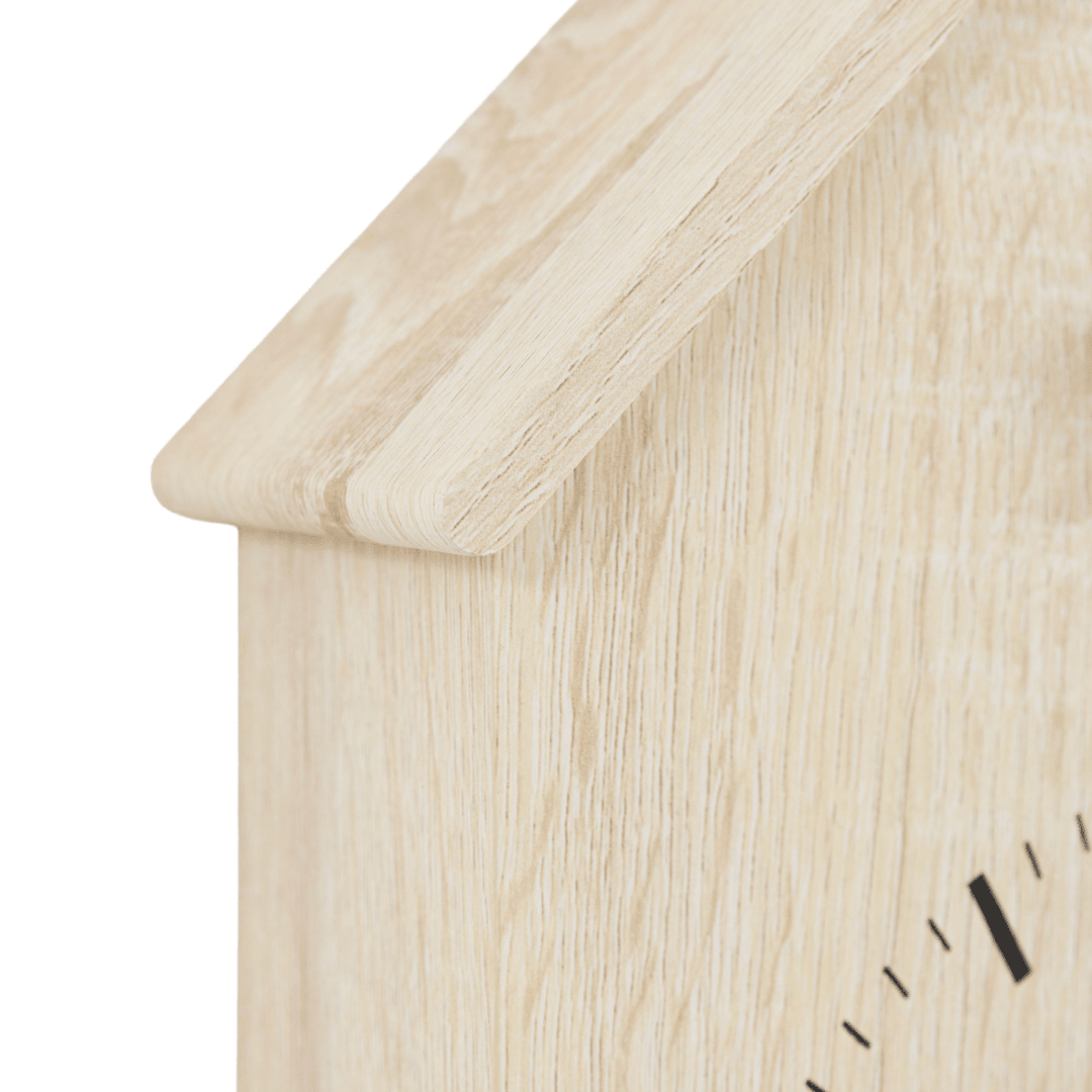 Thomas Kent Cuckoo Clock - Washed Oak5 - Duck Barn Interiors